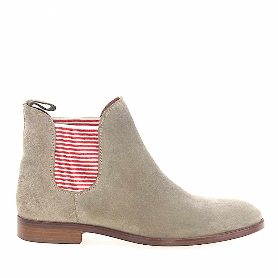 Budapester - Stiefeletten 635 Veloursleder - beige