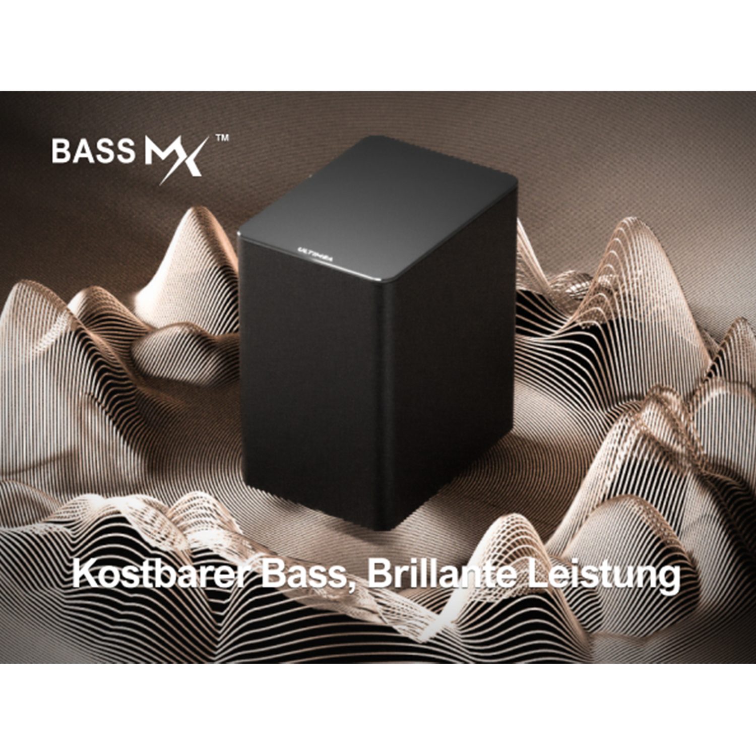 Ultimea Poseidon D60 5.1 Dolby Atmos Soundbar (3D Surround Sound TV Lautsprecher für Heimkino mit einstellbarem Bass)