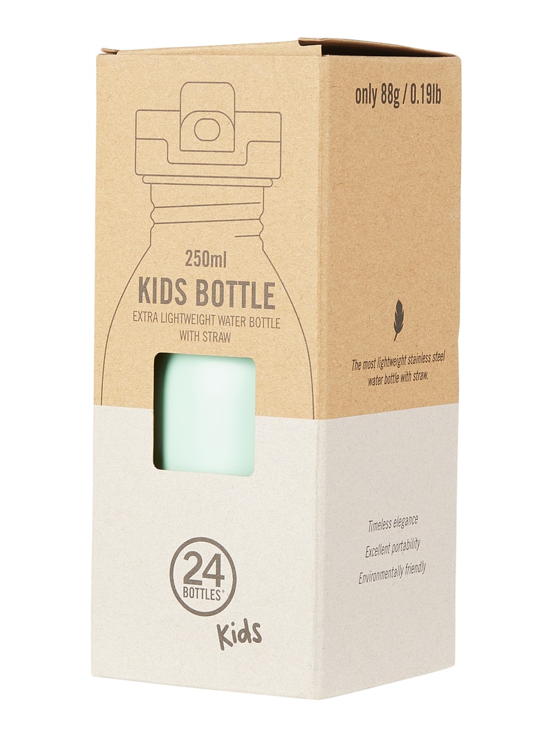 Trinkflasche aus Edelstahl in mint