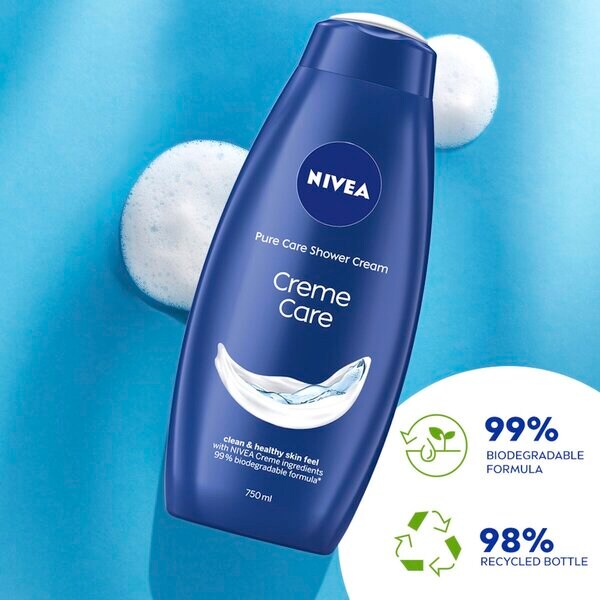 NIVEA Crème Care -suihkugeeli 750ml