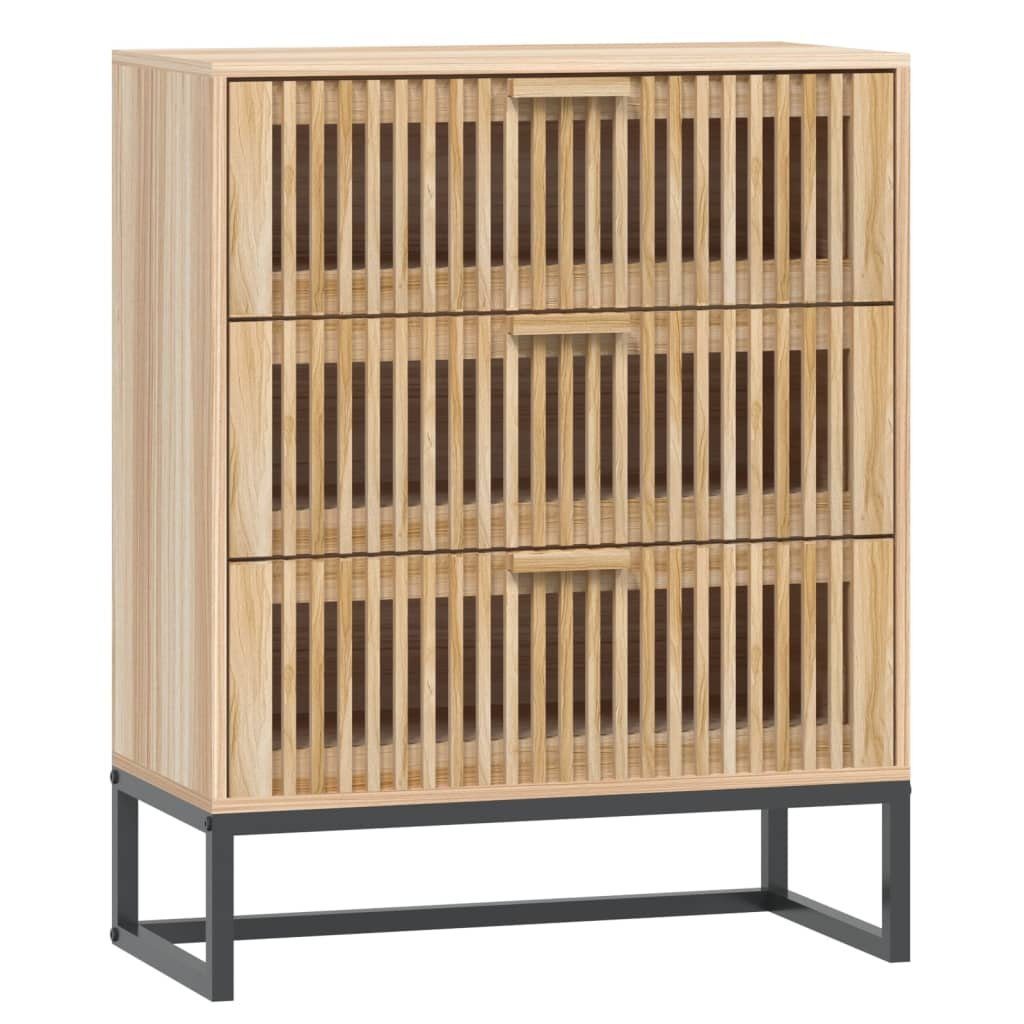 vidaXL Fächerschrank Sideboard 60x30x75 cm Holzwerkstoff (1-St)