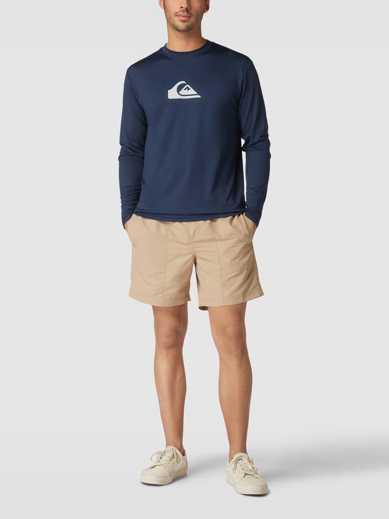 Shorts mit Tunnelzug Modell 'AMPHIBIAN' in beige