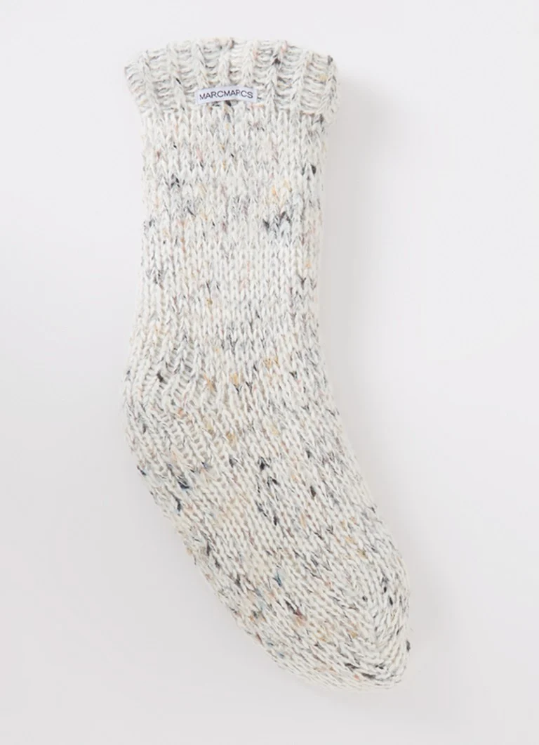 MarcMarcs Rabia house socks in wool blend with anti-slip