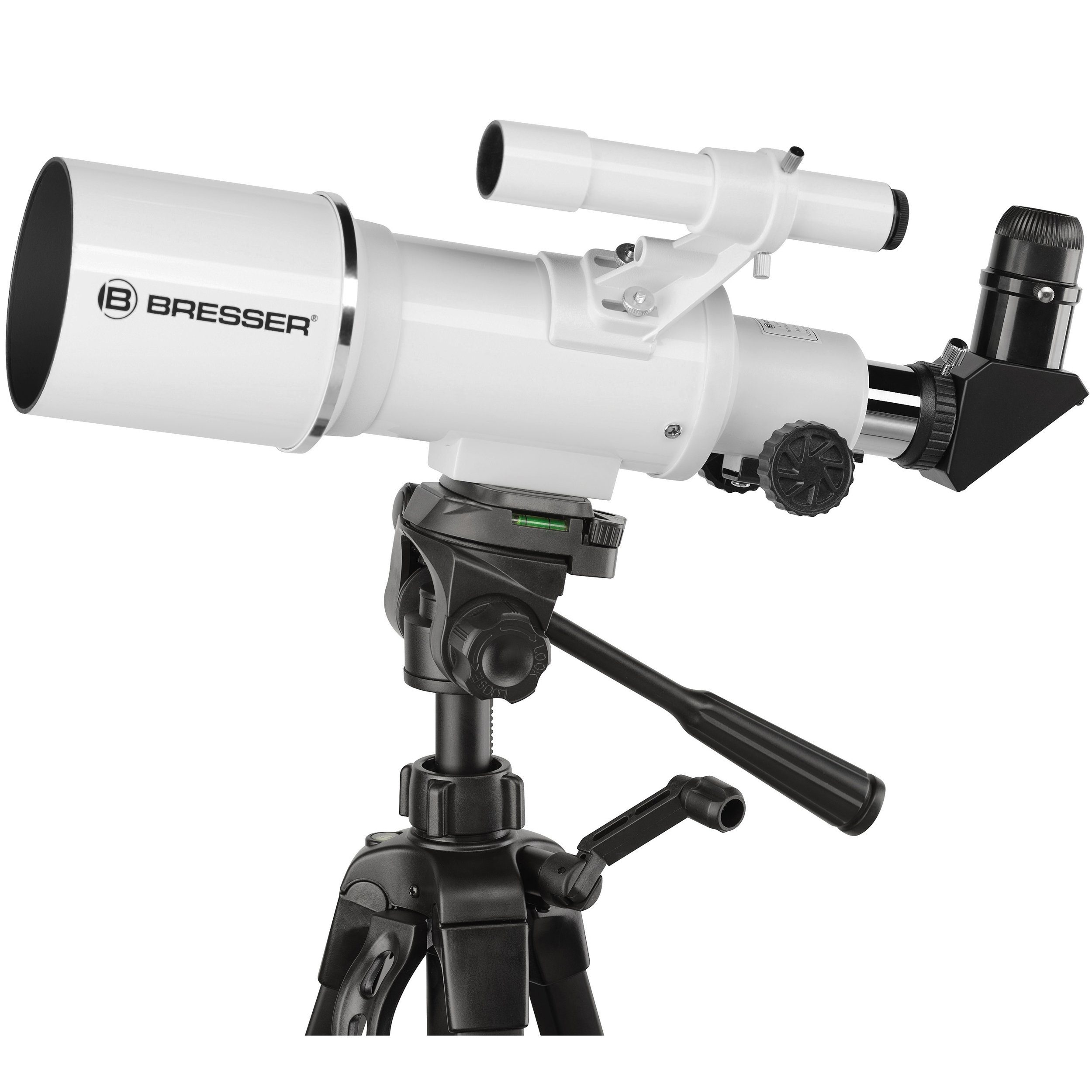 BRESSER Teleskop Classic 70/350 Linsen mit Buch ''Julius forscht im Weltall''