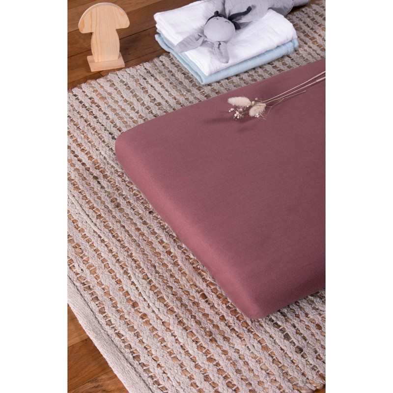 Drap housse Coton Bio Jersey- Berceau