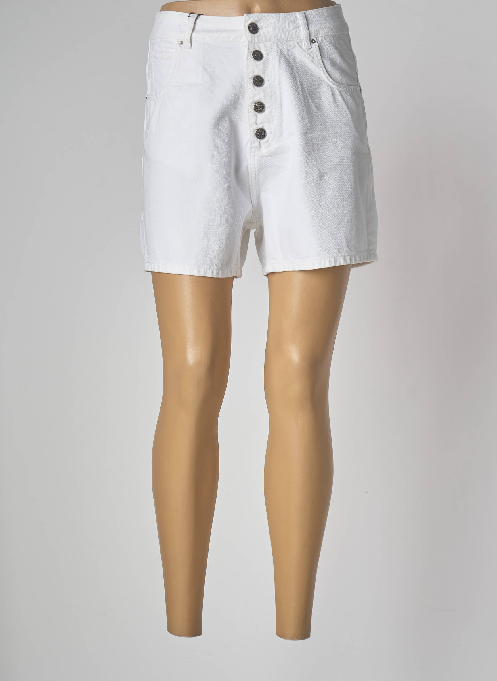 School Rag Shorts 1 Femme couleur blanc