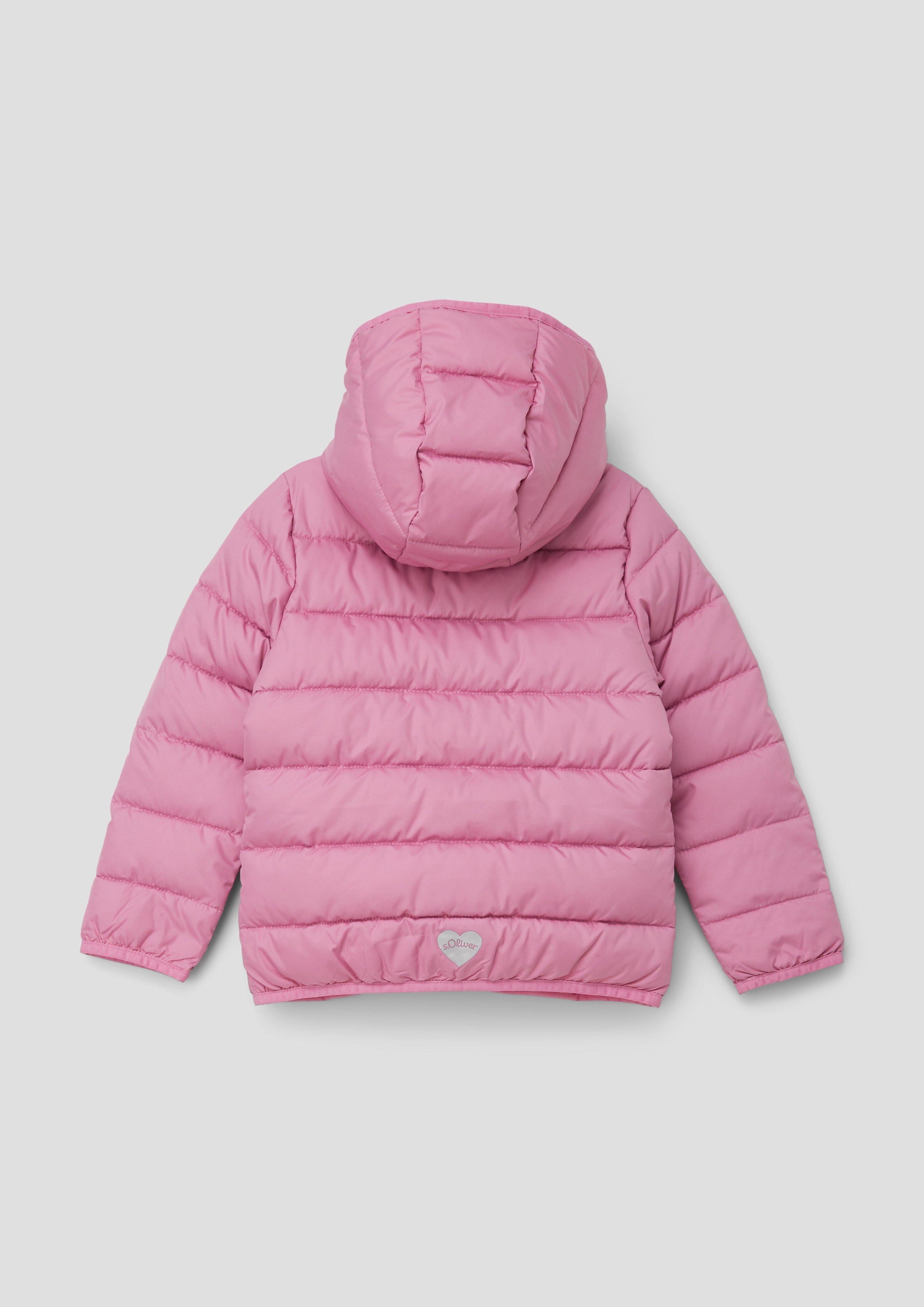Steppjacke mit dekorativem Reflektor-Detail  2140034-4410