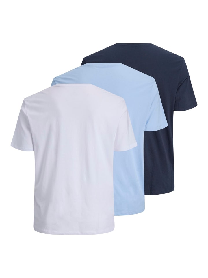 JACK & JONES PLUS T-shirt in Chambray Blue günstig kaufen