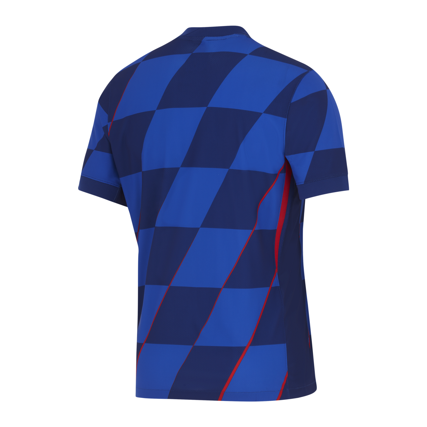 Nike Kroatien Trikot Away EM 2024 Blau Weiss F405