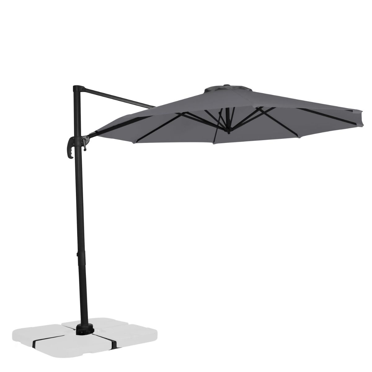 VONROC Bardolino Ø300 cm Premium Sonnenschirm