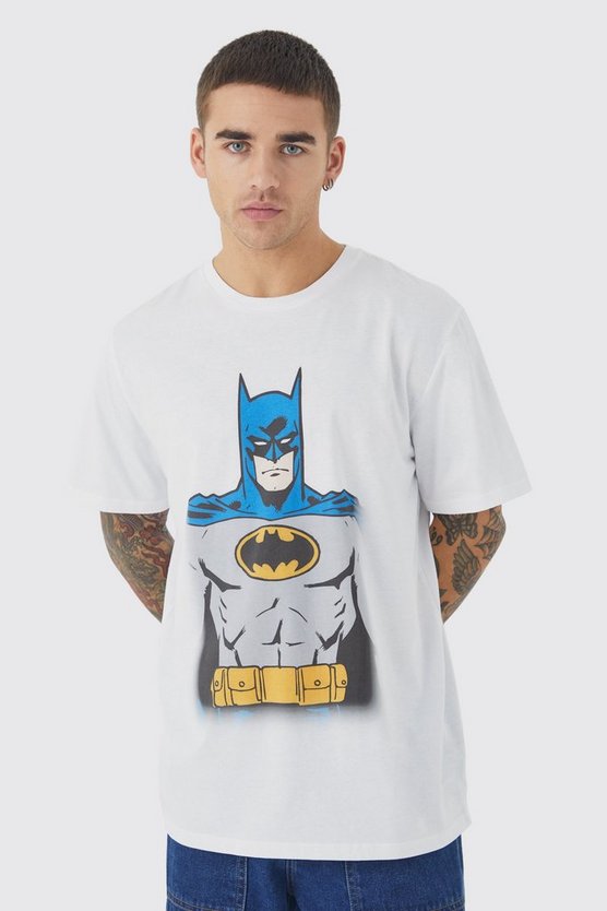 Oversize T-Shirt mit lizenziertem Batman-Print