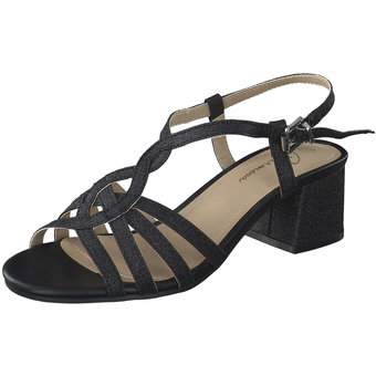 Charmosa Sandale in schwarz