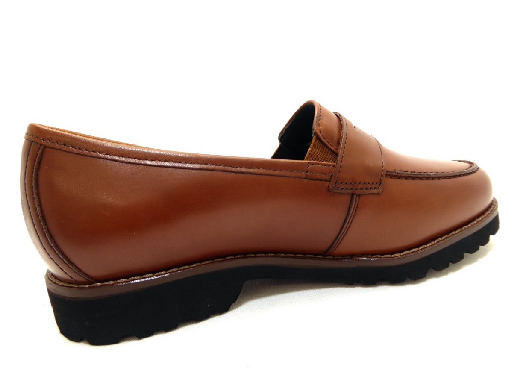 SIOUX Sportliche Slipper braun