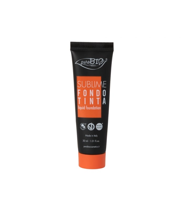 PUROBIO-FOND DE TEINT FLUIDE SUBLIME-Hydrate et nourrit la peau