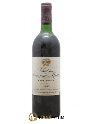 Château Sociando Mallet  1992 - Lot de 1 Bouteille