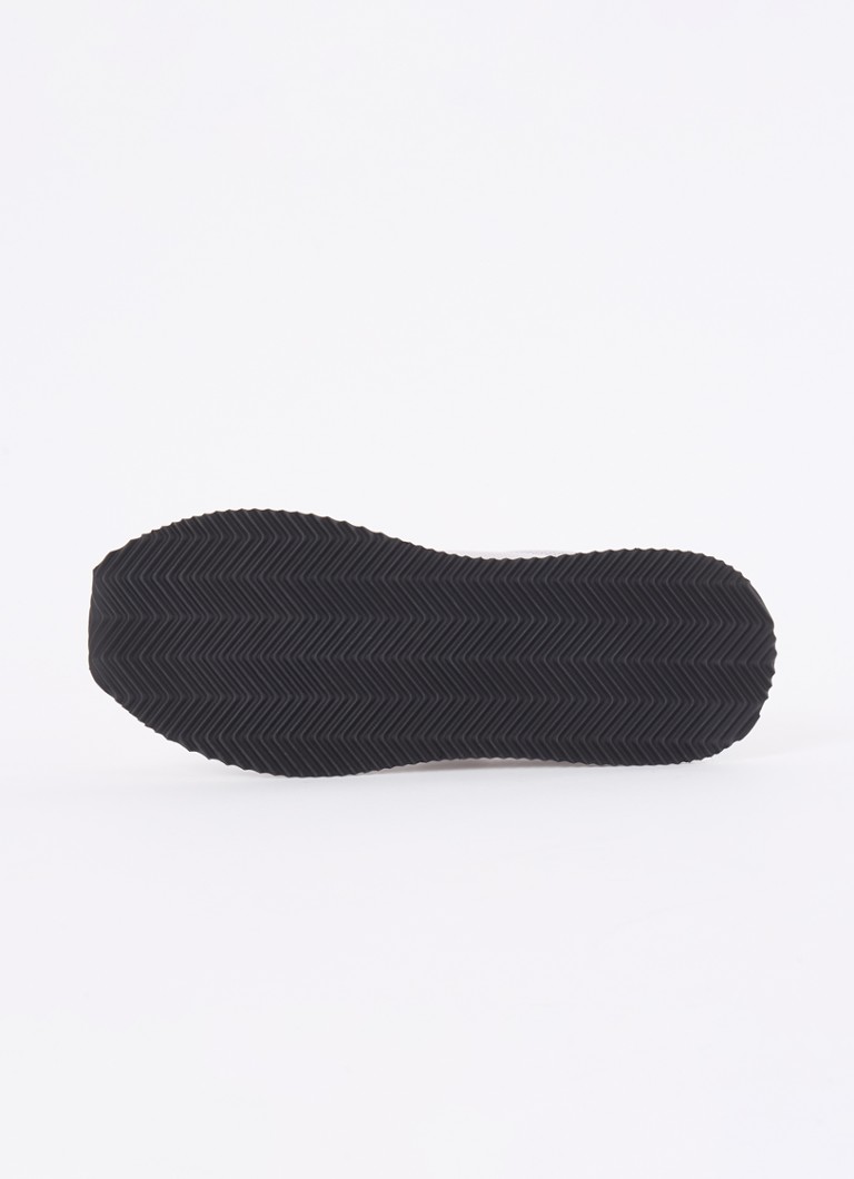 Sneakers Dolce & Gabbana in mesh imbottito con dettagli in pelle di vitello