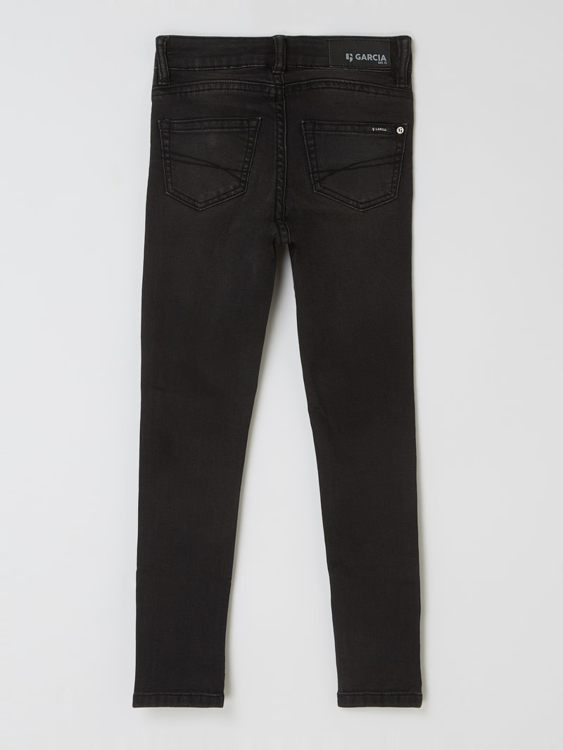 Super Slim Fit Jeans mit Stretch-Anteil Modell 'Sanna' in jeans