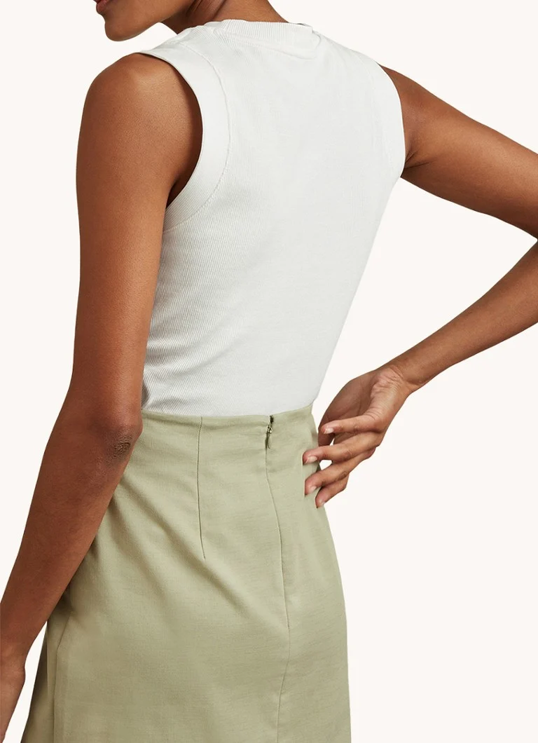 Reiss Trudy top with ruffles