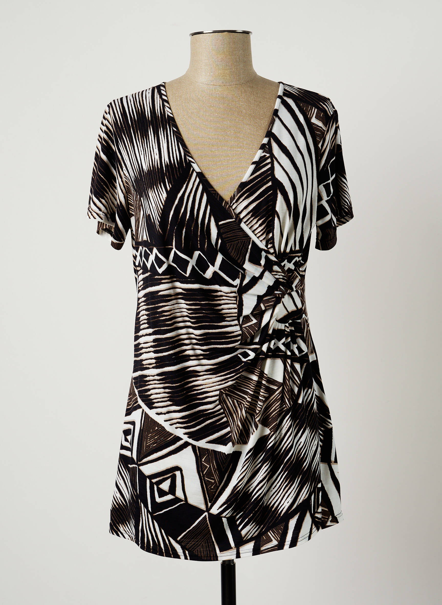 Jumfil Tuniquemanchecourte Femme couleur noir