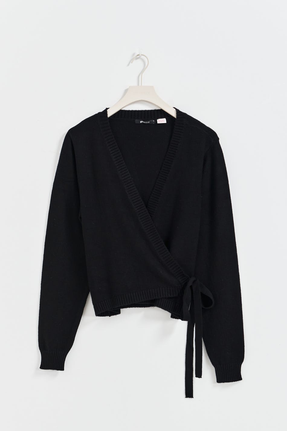 Homewear wrap cardigan