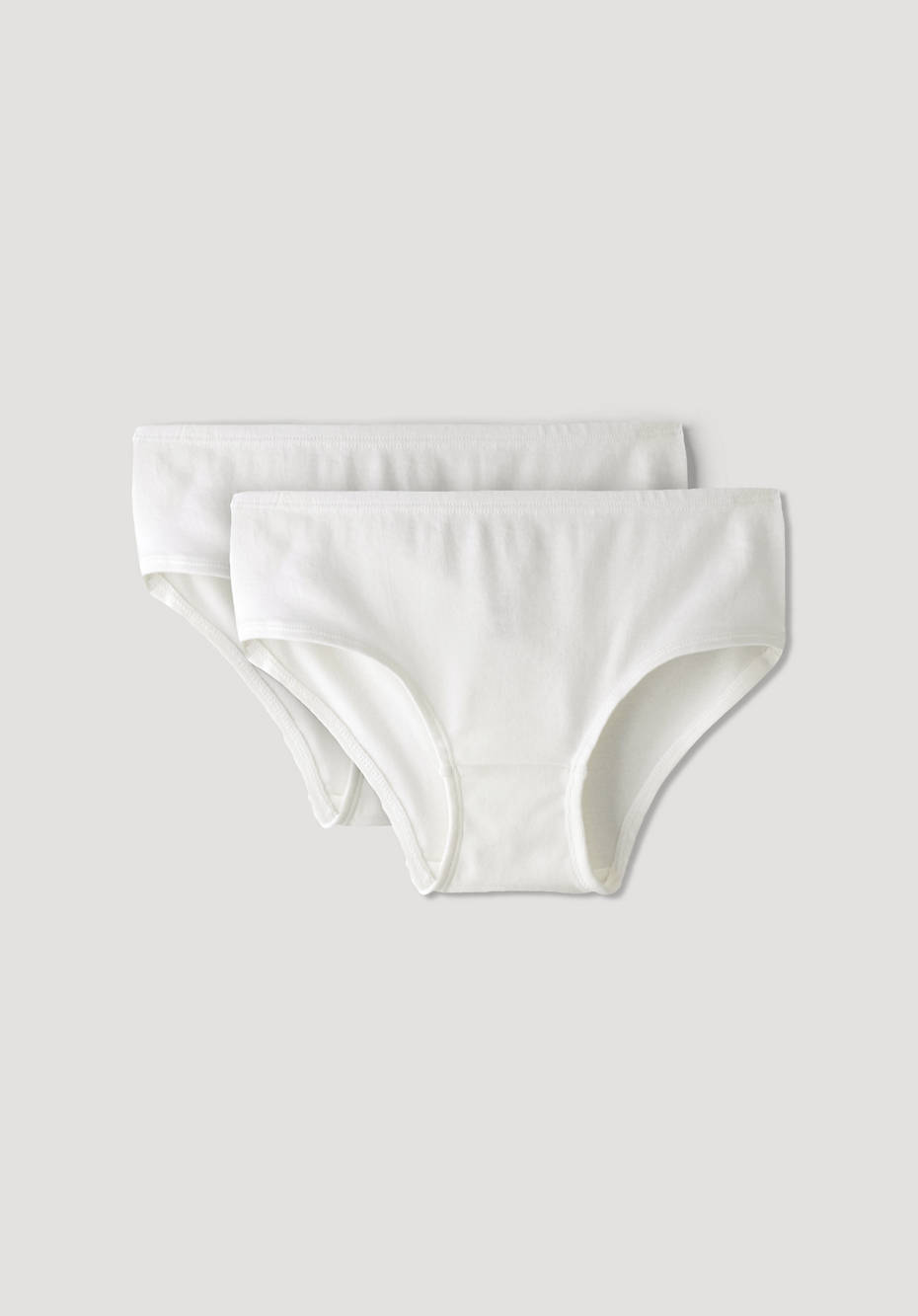Panty low cut im 2er-Set aus reiner Bio-Baumwolle