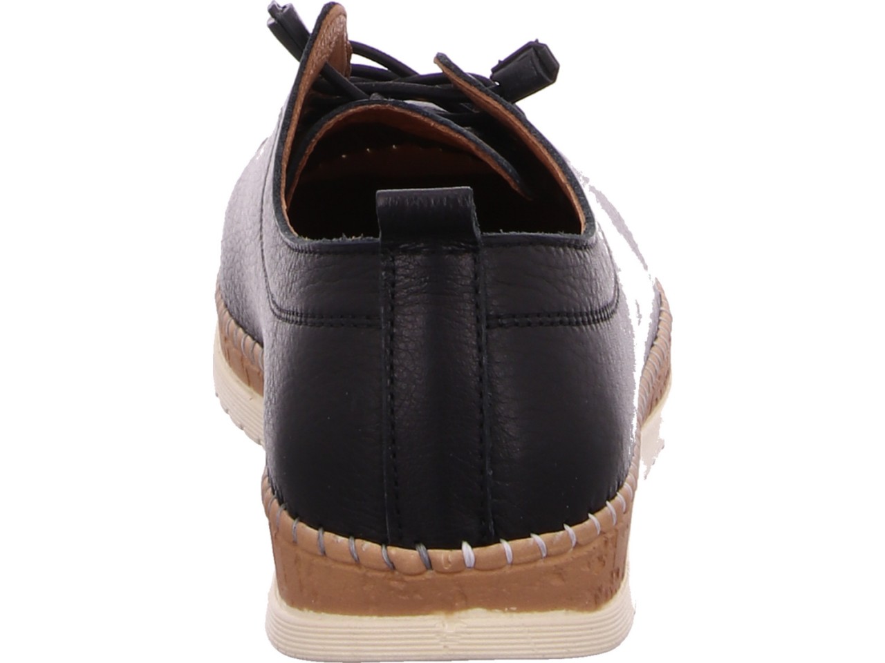 DIVERSE Komfort Schnürer schwarz Schnürhalbschuh schwarz