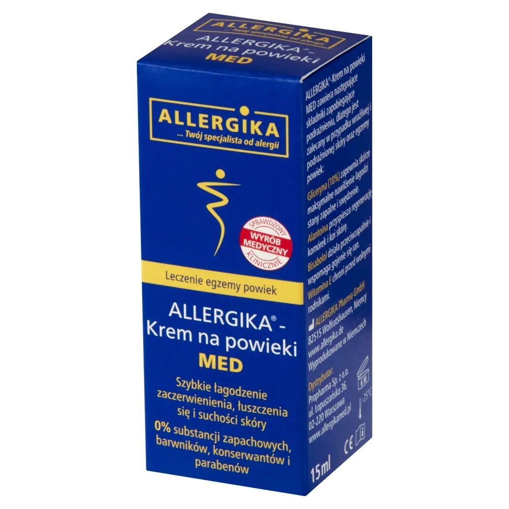 Allergika Med Øjenlågscreme