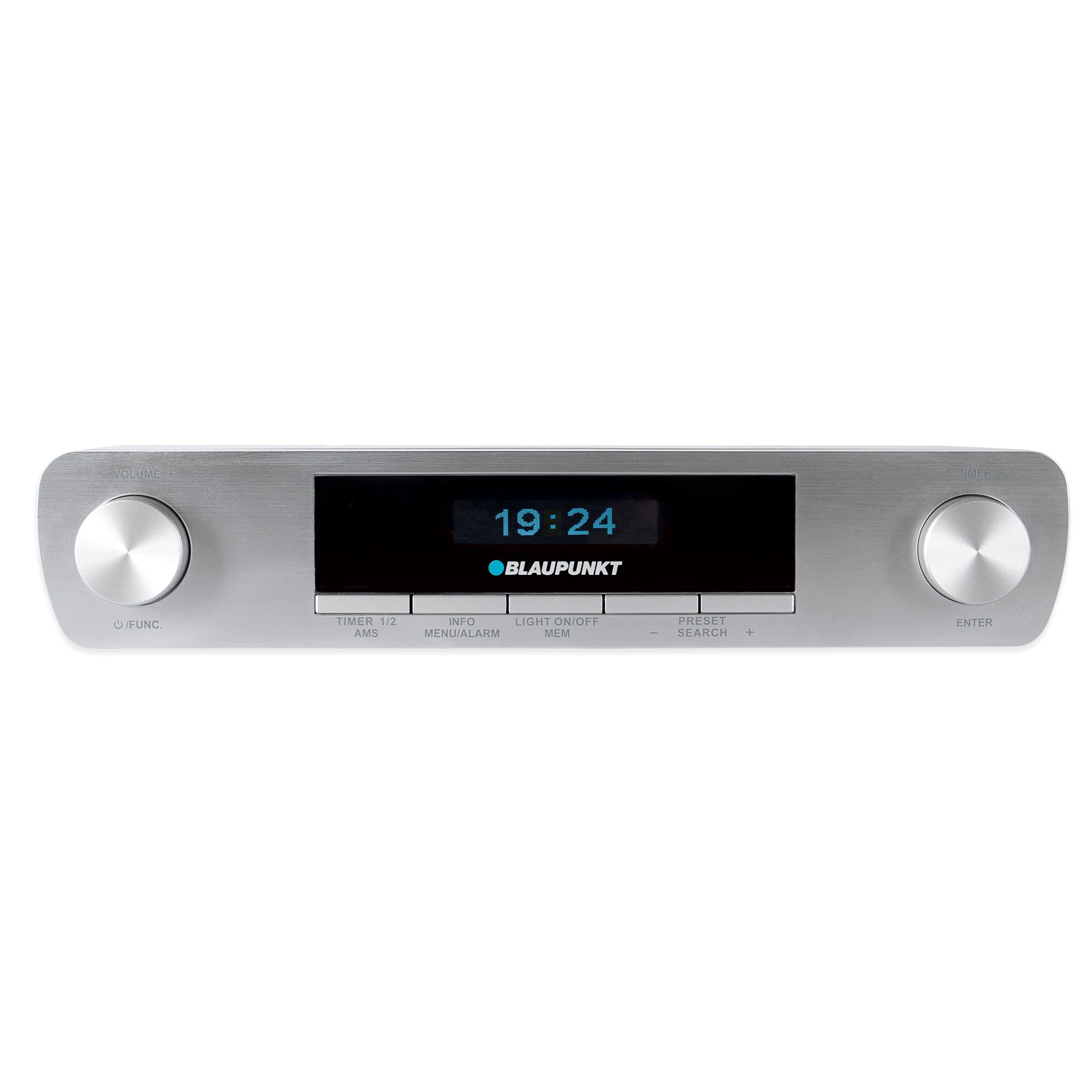Blaupunkt KRD 30 Küchen-Radio (Digitalradio (DAB), FM-Tuner, FM-Tuner mit RDS, UKW mit RDS, 1,60 W, Bluetooth, UKW und DAB+, 2 Coutdown-Timer für Koch- und Backvorgänge)