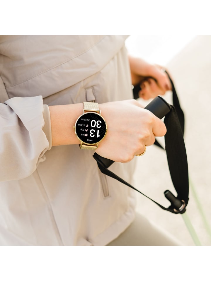XCOAST Smartwatch XCOAST SIONA 2 in Gelbgold günstig kaufen onesize