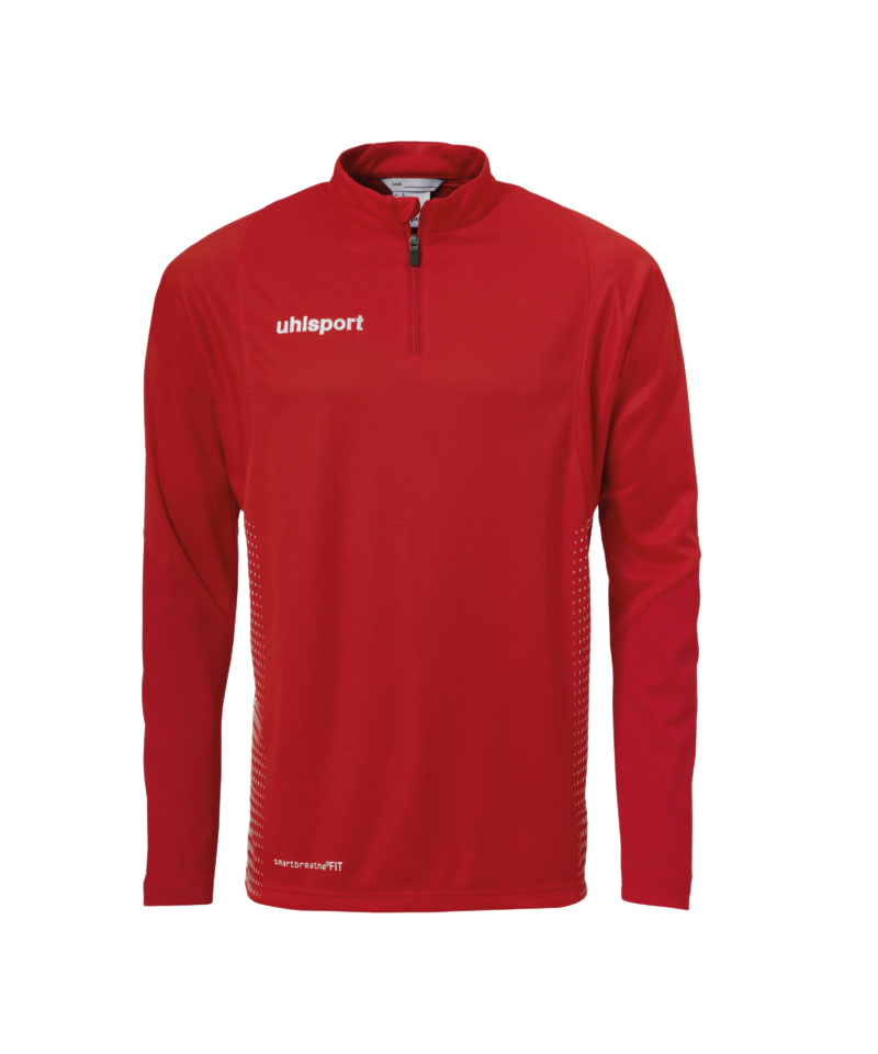 Uhlsport Score Ziptop Sweatshirt Rot Weiss F04