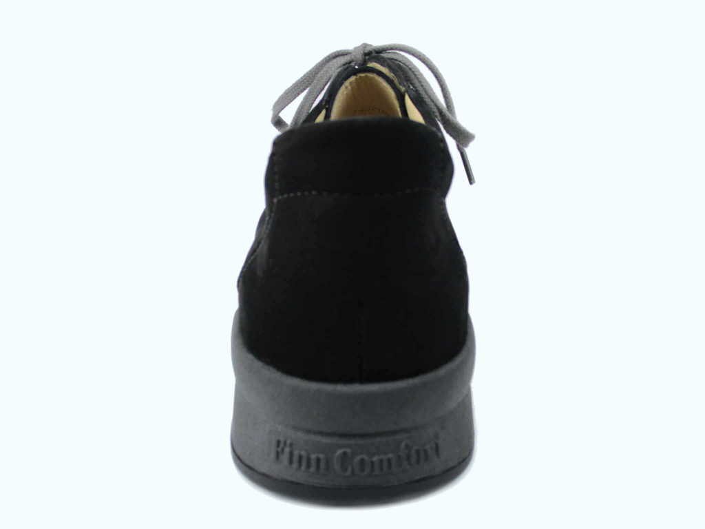 FINN COMFORT Komfort Schnürer schwarz