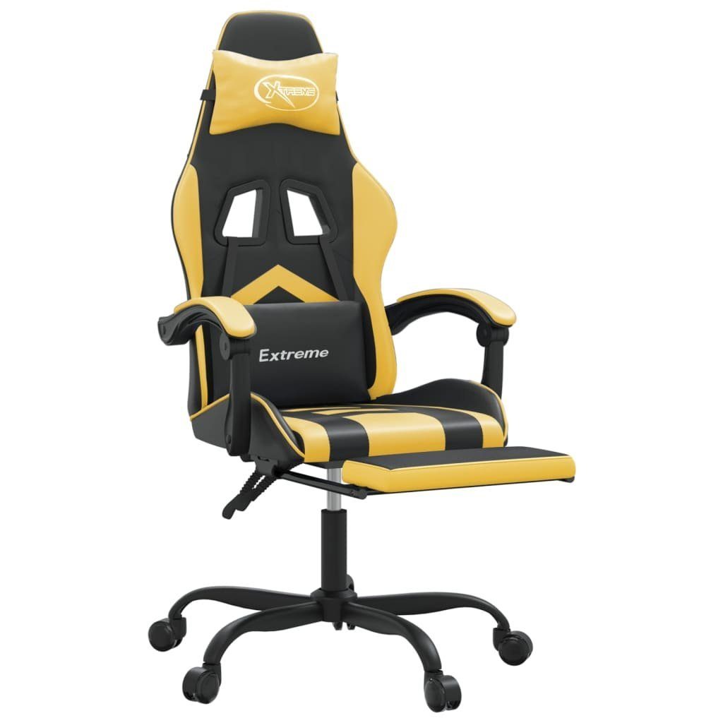 vidaXL Gaming-Stuhl Gaming-Stuhl Blau 57,5 x 59,5 x (121-131) cm Kunstleder
