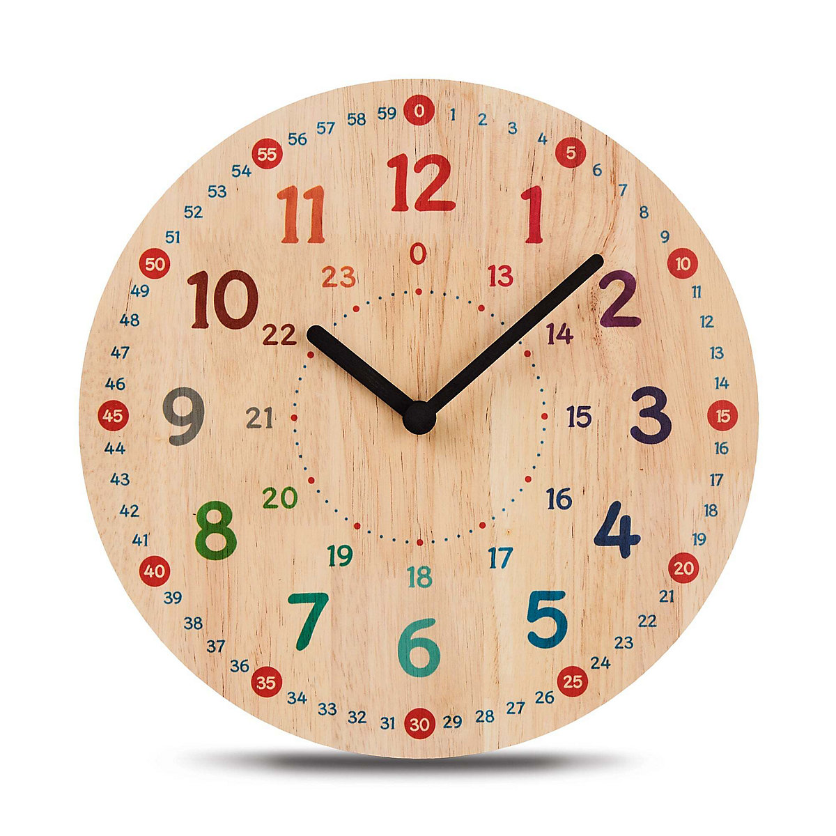 Lautlose Wanduhr