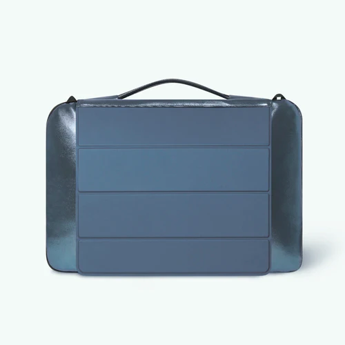 Larissa Laptop Sleeve, 15/16 inch Laptop Sleeve, Navy Blue
