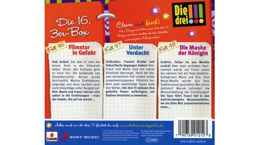Die 16.3er Box (Folgen 46,47,48)