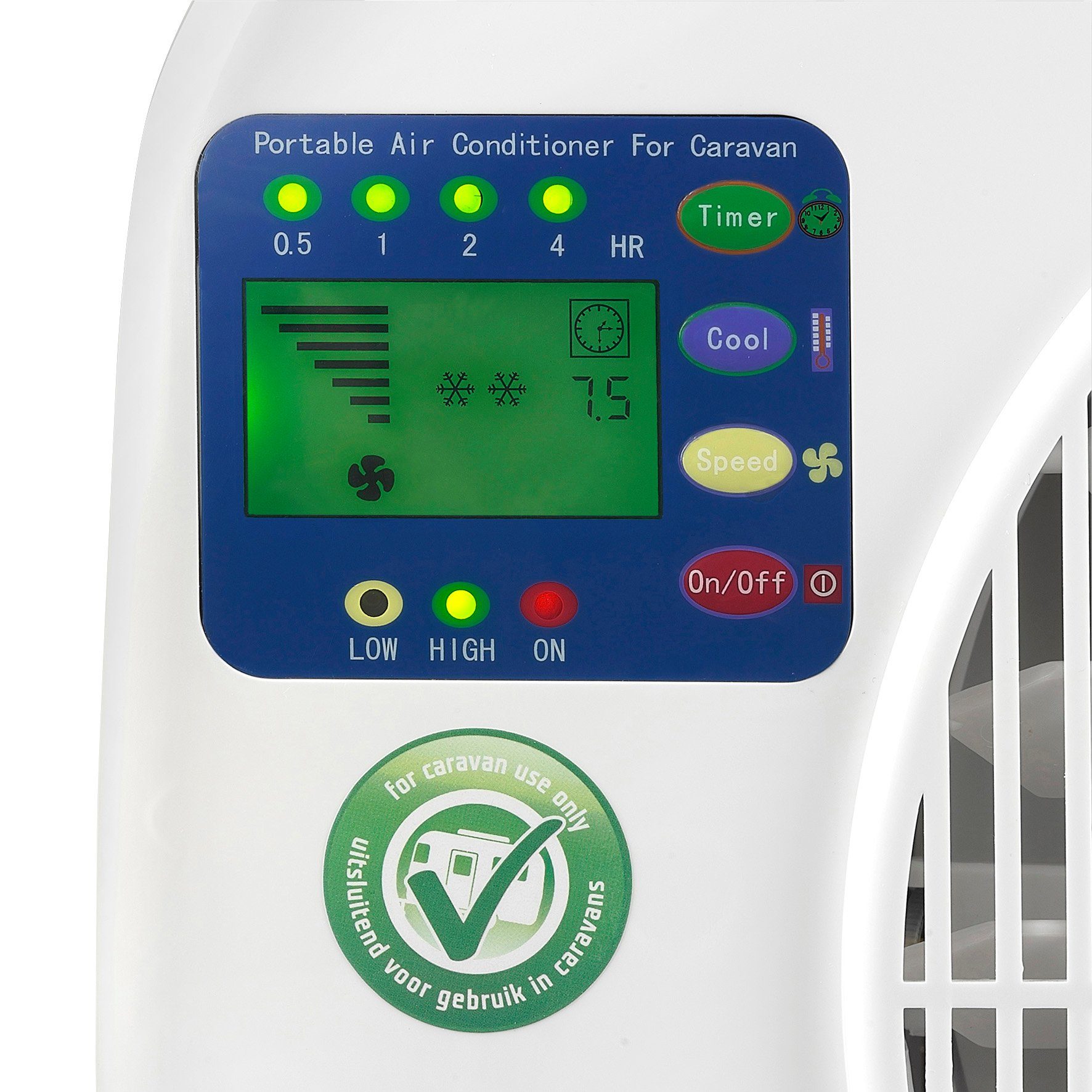 EUROM Klimagerät AC2401, AC2401 mobile Klimaanlage