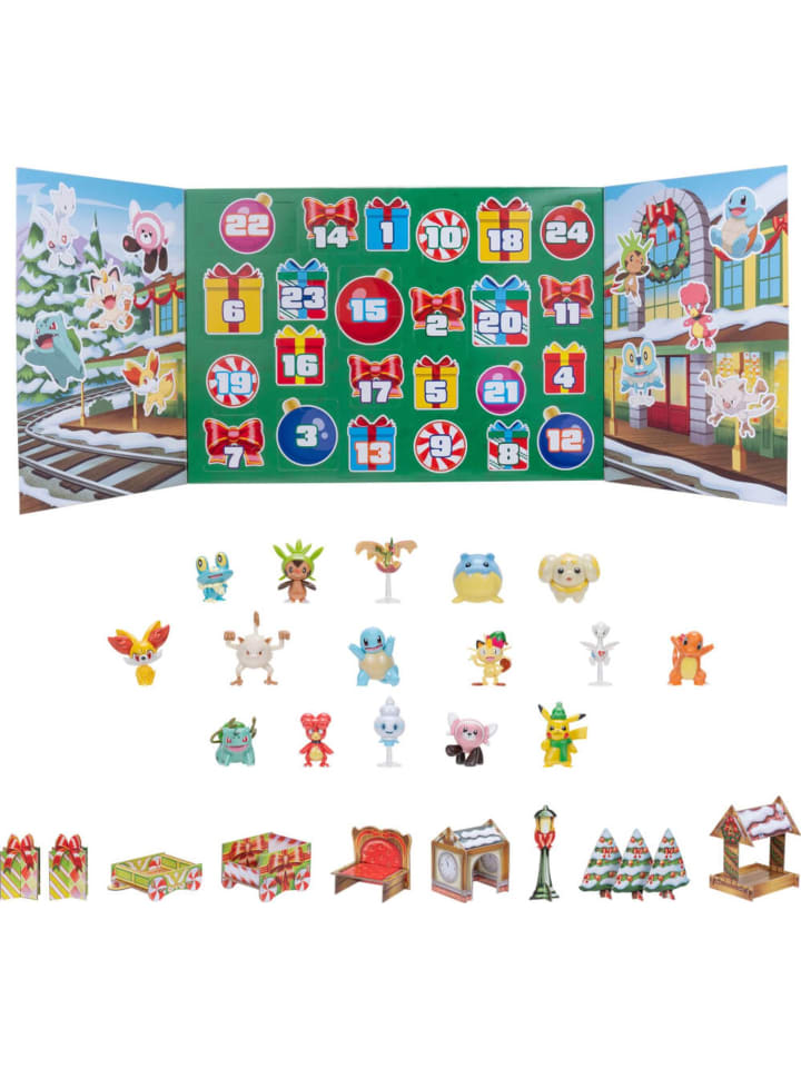 jazwares Pokémon Adventskalender in Mehrfarbig ab 3 Jahre günstig kaufen onesize