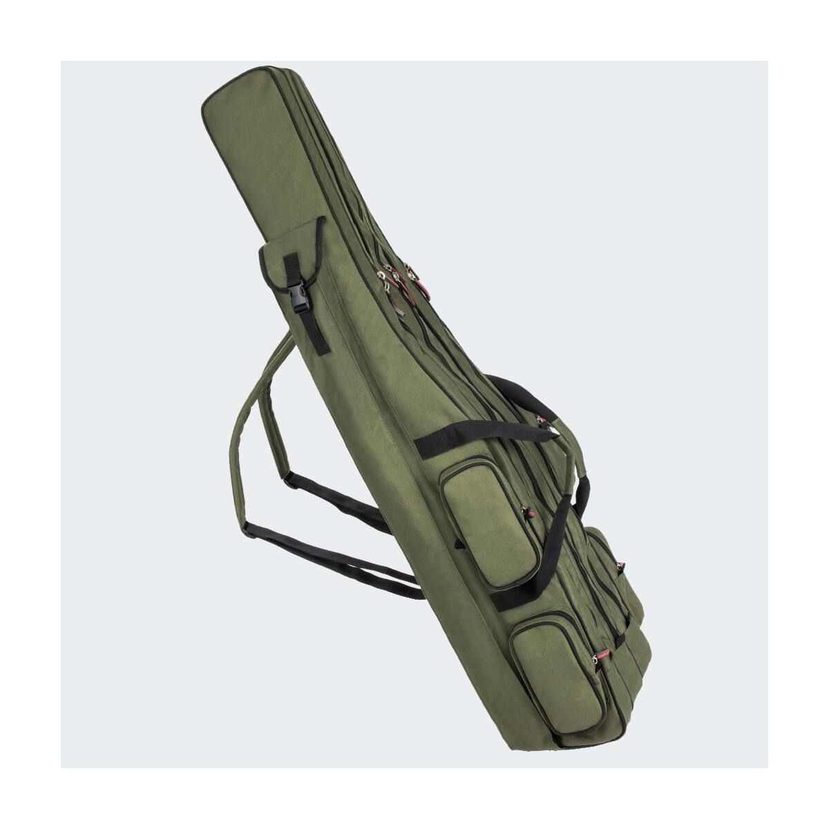 Arapaima Fishing Equipment Rise Oliv 210 cm 3-Fach Rutentasche