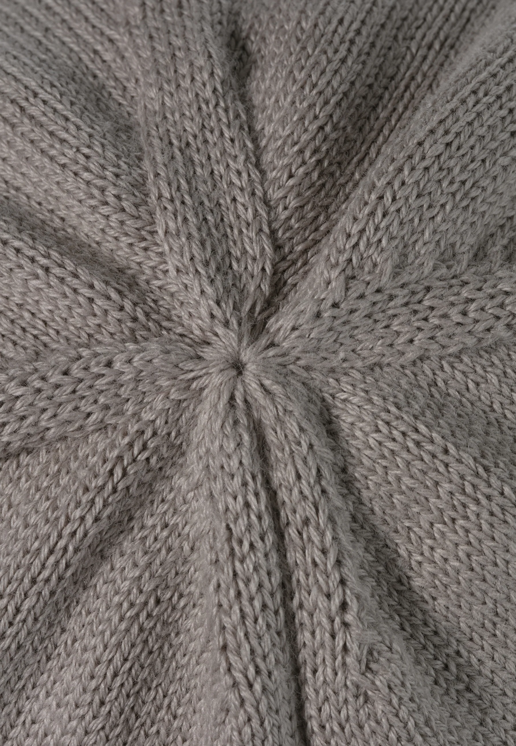 Strickmütze GOTS mit aufgestrickten Punkten