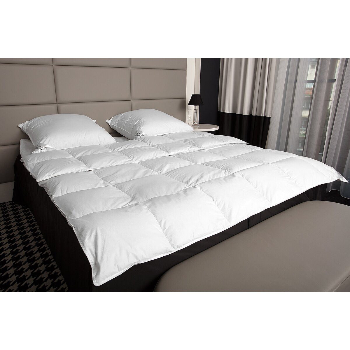 Baumwollbettdecke, HS93 Daunendecke Decken 220x240 cm 70% DAUNEN - 30% FEDERN - 2000 G, Mayaadi Home, Füllung: 70% Daunen, 30% Federn, Bezug: Baumwolle