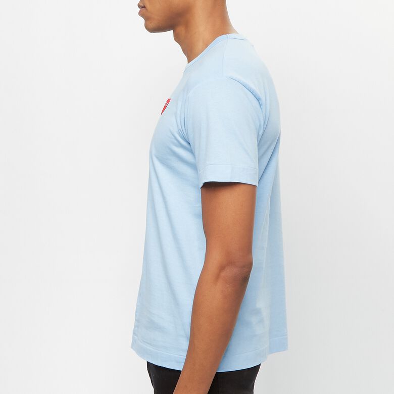 Comme des Garcons Play Play Red Heart T-Shirt blue