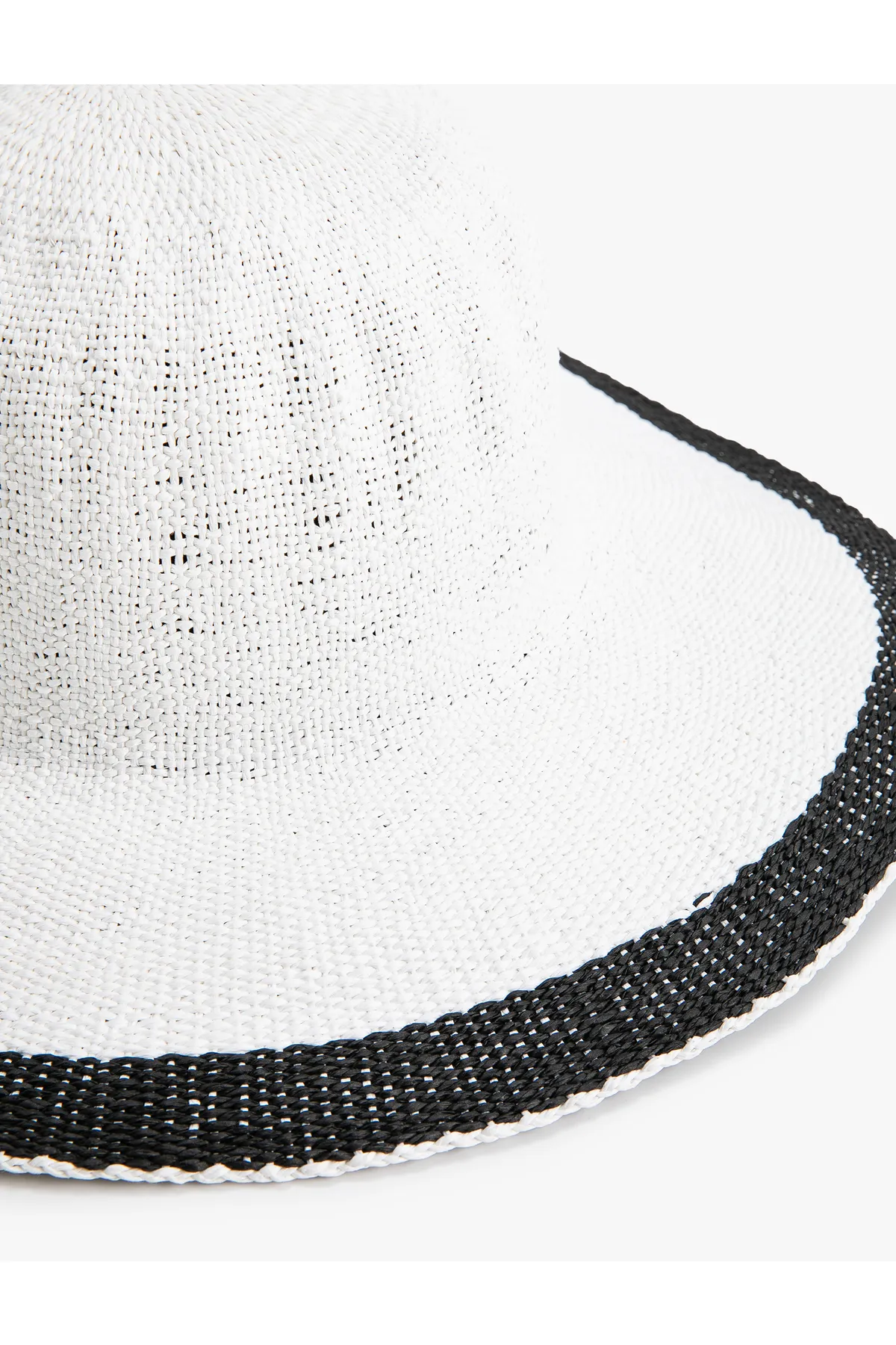 Koton  Strohhut-Trilby mit strukturiertem Banddetail