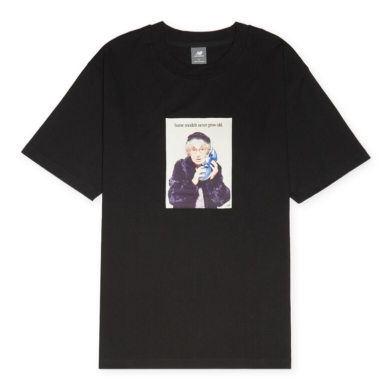 New Balance Athletics Models Never Age Relaxed Tee black