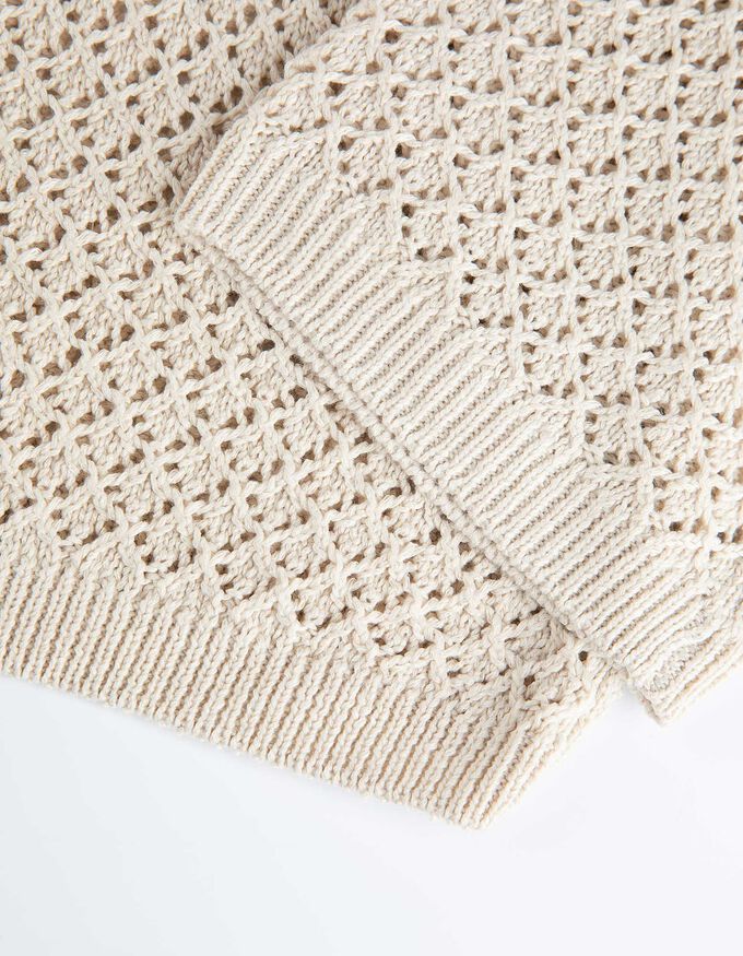 Strickpullover - Lochstrick