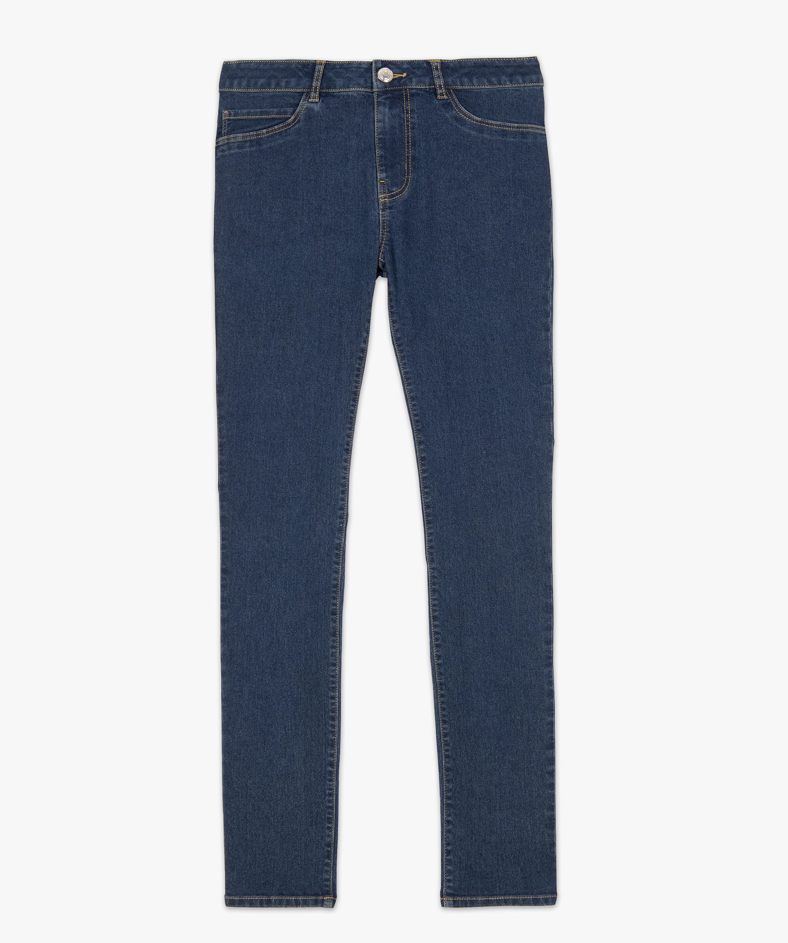 Jean femme coupe Slim 5 poches brut | GEMO