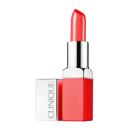 „Clinique Pop“ lūpų dažai + pagrindas 02 „Bare Pop“, 3,9 gramai