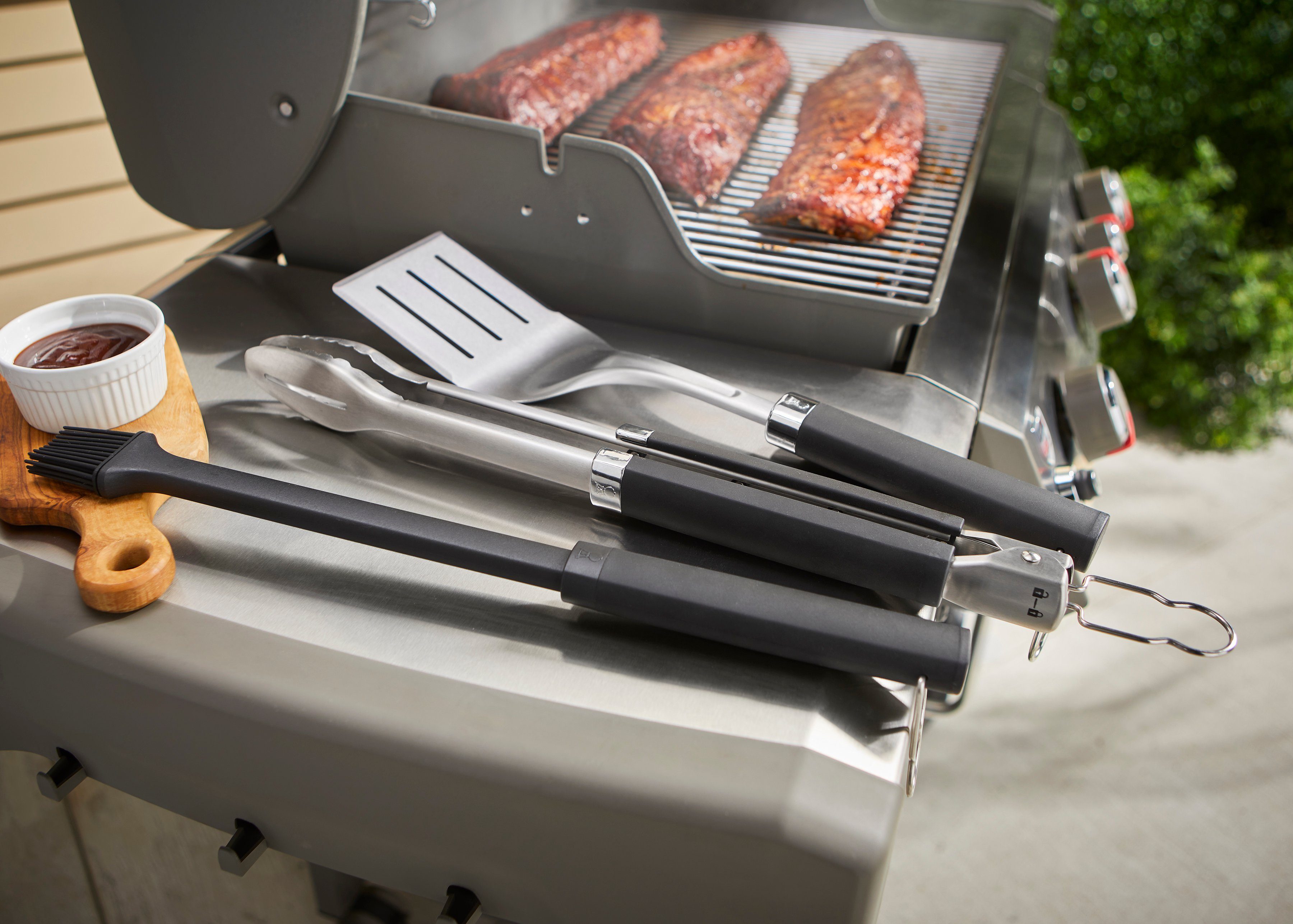 Weber Grillbesteck-Set Precision, (3 tlg)
