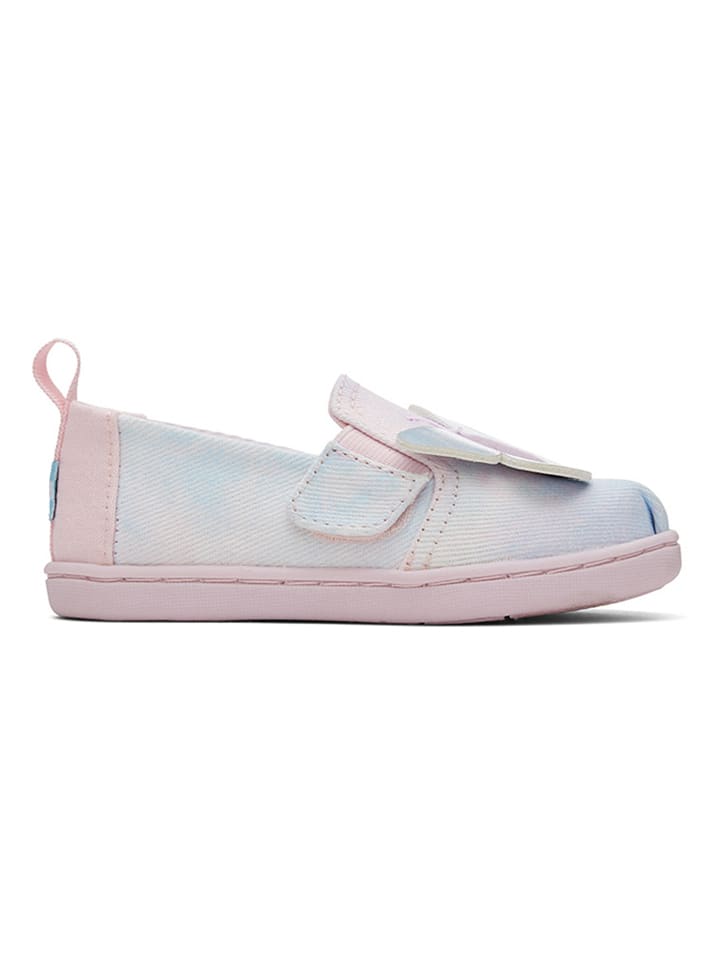 TOMS Slipper in Rosa/ Hellblau günstig kaufen