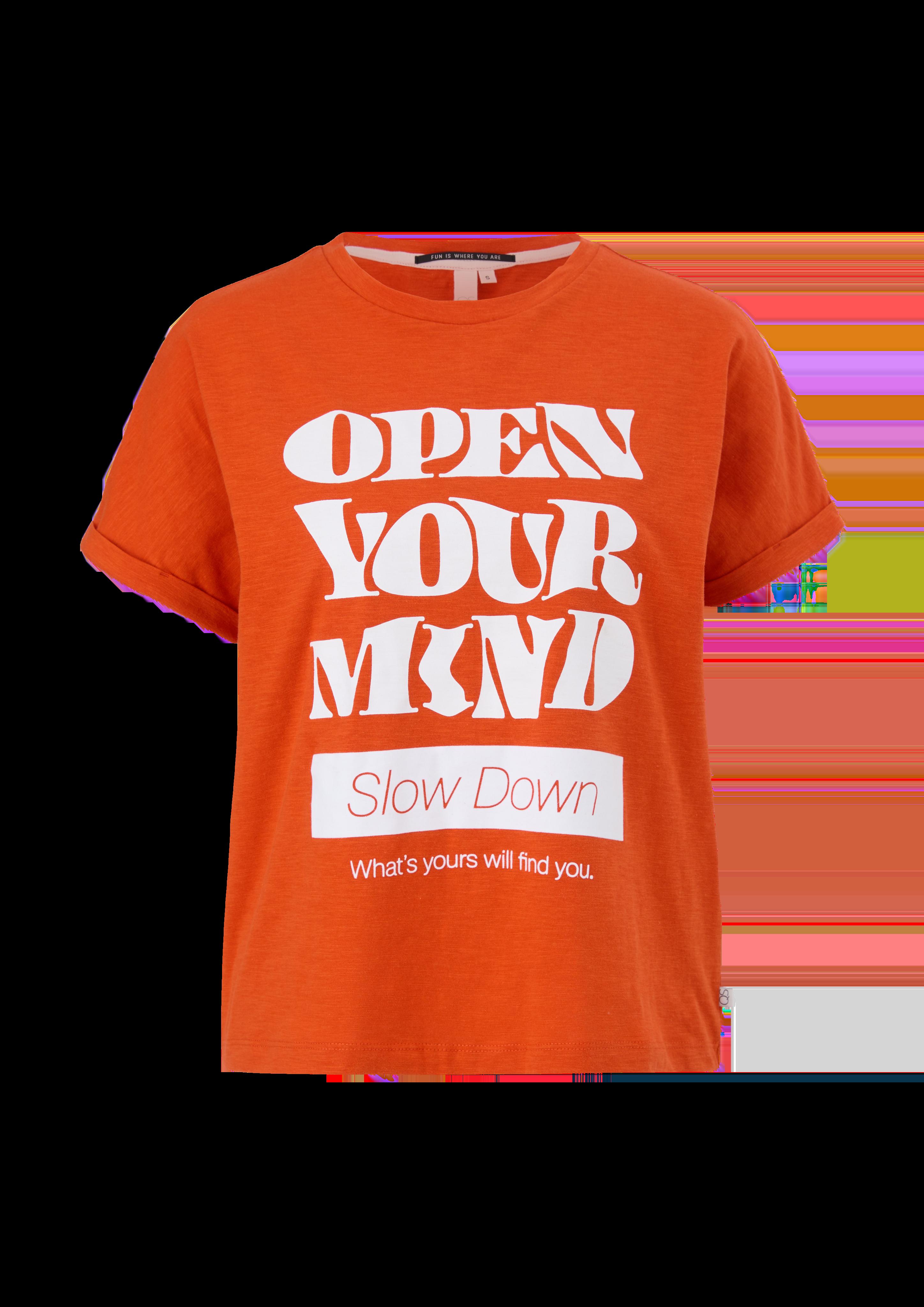 T-Shirt mit Frontprint  2120122-23D0