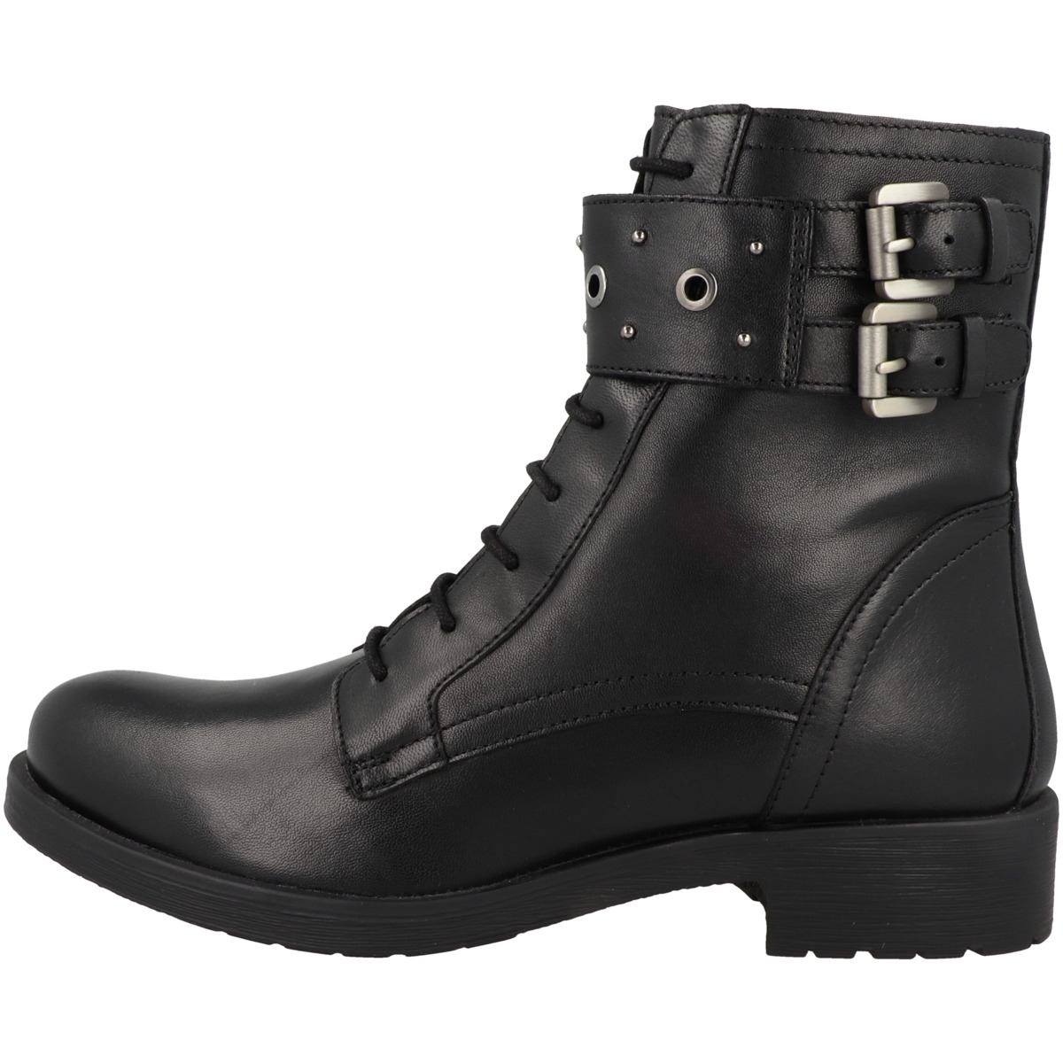 Geox D Rawelle F Schnürboots schwarz